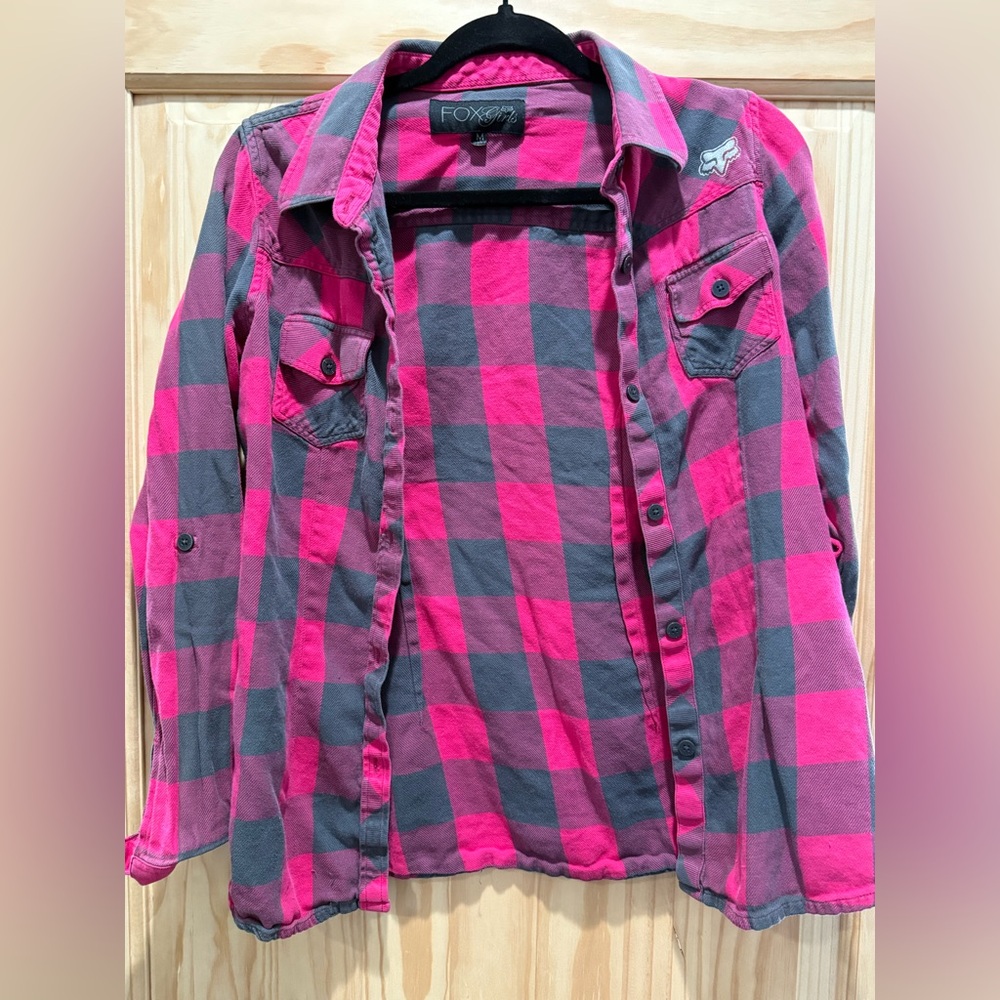 Fox Racing flannel